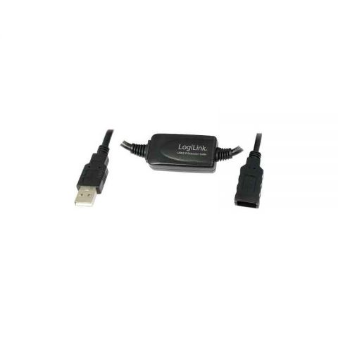 LogiLink cable extensor USB macho-hembra 10 metros USB2.0 UA0143
