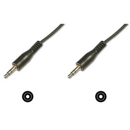 LogiLink cable audio Jack-Jack 3,5mm macho-macho 3 metros