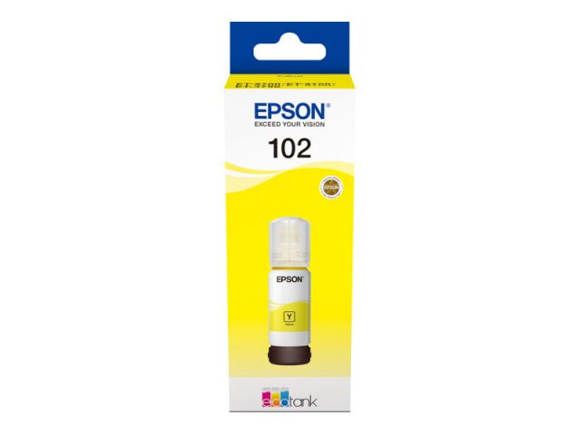 Epson cartucho de tinta tinta amarillo 102 C13T03R440 6.000 páginas para EcoTank ET-2700, 2750, 2751, 2756, 3700, 3750, 4750; Expression ET-2700, 2750, 3700
