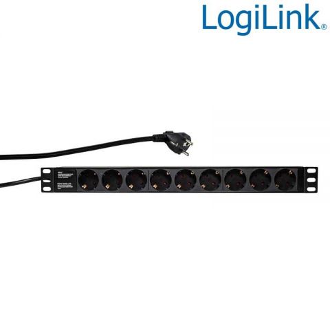 LogiLink panel regleta alimentación Rack 19