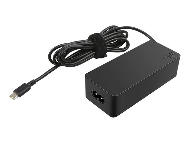 Lenovo adaptador de corriente 65W 4X20M26272 Standard AC Adapter -USB Type-C - CA 100-240 V -  para ThinkPad P14s Gen 2;P15s Gen 2;X1 Titanium Yoga Gen 1;X13 Gen 2;X13 Yoga Gen2 - Cables incluidos:  Cable de alimentación - externo