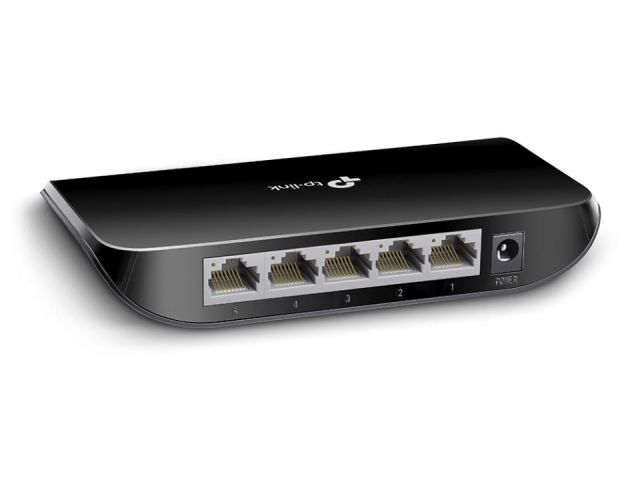 Tp-Link TL-SG1005D 5-Port 10/100/1000 Mbps Desktop Switch - Conmutador - sobremesa
