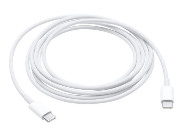 Apple USB-C Charge Cable - Cable USB - USB-C (M) a USB-C (M) - 2 m - para 10.9-inch iPad Air; iMac; iPad Pro de 11; 12; Mac mini; MacBook; MacBook Air; MacBook Pro