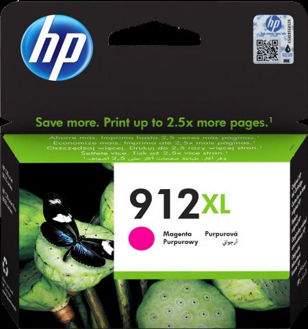 HP cartucho de tinta mageta 912XL 3YL82AE para Officejet 80XX;Officejet Pro 80XX - 825 páginas
