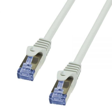 LogiLink cable red RJ45 1m. Cat.6A gris UTP cobre CQ3032S