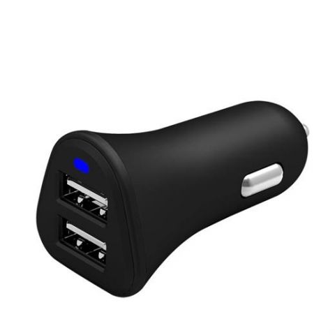 CELLY Cargador 12W de coche 2 USB x -  negro PCCC2USBBK