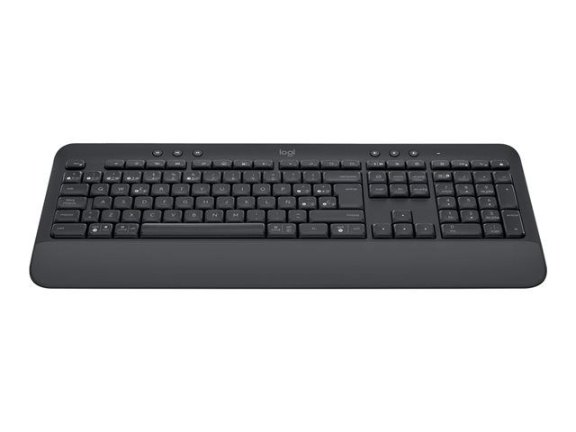 Logitech Signature K650 - teclado - inalámbrico - Bluetooth 5.1 - QWERTY - español - grafito - 920-010917