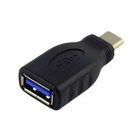 Aisens Adaptador USB 3.1 hembra GEN1 5GBPS 3A - a  USB-C macho NEGRO - A108-0323