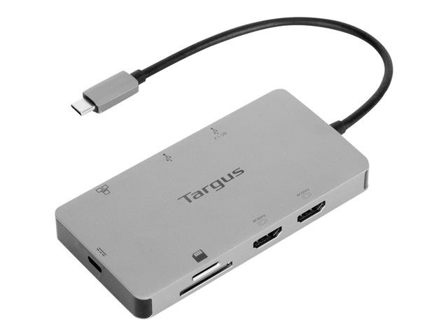Targus  Docking Station - DOCK423EU - USB-C / Thunderbolt 3 - 2 x HDMI - 1GbE