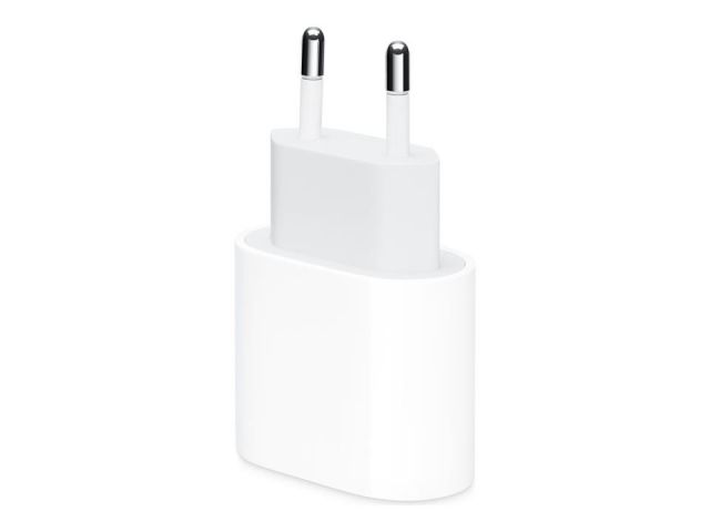 Apple adaptador corriente USB-C - MUVV3ZM/A?ES - 20w - 24 pin USB-C -  para 10.2-inch - iPad 10.5-inch - iPad Air 10.9-inch - iPad Air iPad mini 5 iPhone 11,12,SE,XR