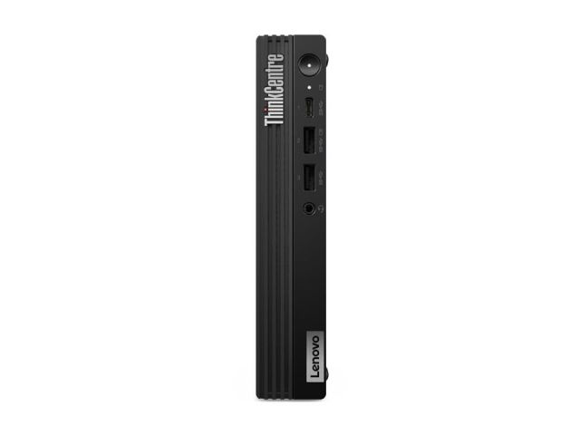 Lenovo ThinkCentre M70q Gen 5 12TD - Pequeño Core i7 i7-14700T / hasta 5 GHz - vPro Enterprise - RAM 16 GB - SSD 512 GB - TCG Opal Encryption, NVMe - UHD Graphics 770 - Gigabit Ethernet, IEEE 802.11ax (Wi-Fi 6E), Bluetooth 5.3 - Win 11 Pro - monitor: ning