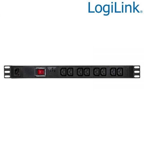 LogiLink Regleta de alimentación Rack 19