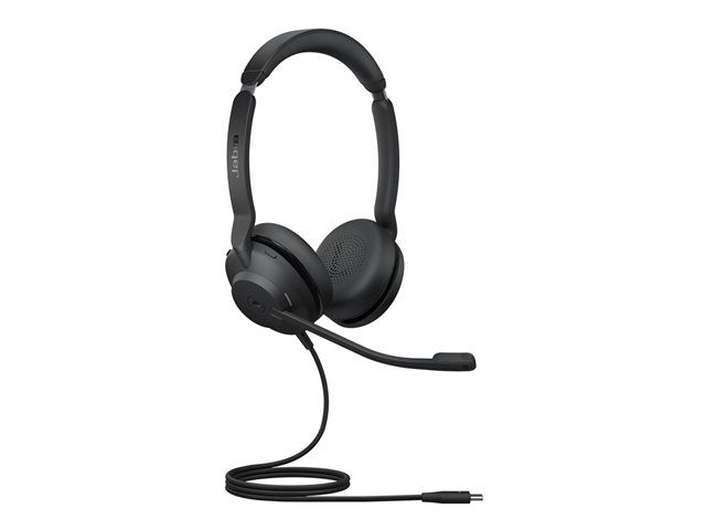 Jabra Auricular Evolve2 30 SE MS Stereo - 23189-999-879 - en oreja - cableado - USB-C - aislamiento de ruido - Certificado para Equipos de Microsoft