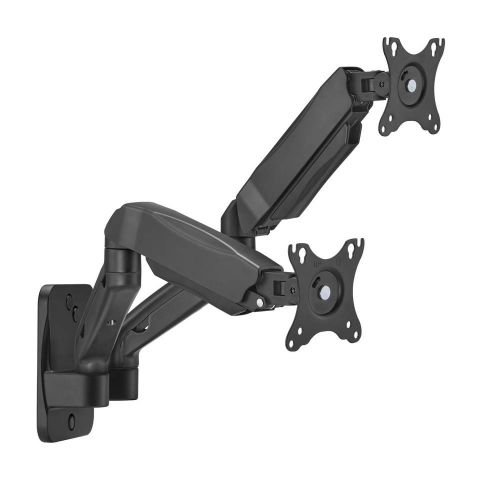 Aisens Soporte de pared PRO - WT32TSR-225 - 2 brazos - contrapeso - giratorio - inclinable - 3 pivotes - para monitores de 17