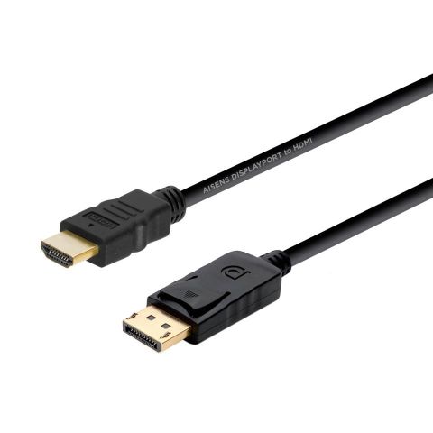 Aisens Cable conversor DisplayPort a HDMI - macho - macho - 2m. - A125-0364 - negro