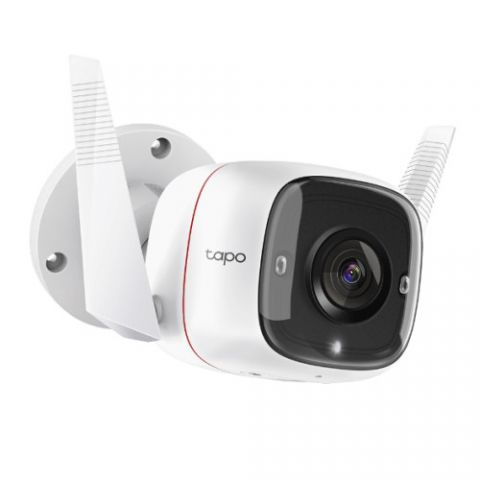 TP-Link Cámara de vigilancia de red IP TC65 - exterior - 3MP  2304 x 1296 Pixeles Techo/pared - 2,4GHZ - 2T2R - 2 antenas externas - 1 puerto ETHERNET