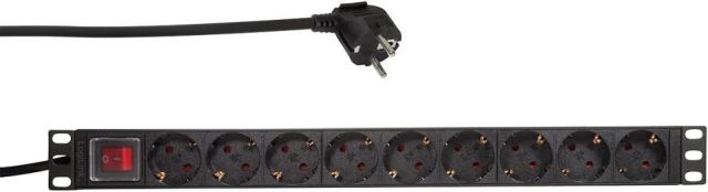 LogiLink Regleta alimentación Rack 19