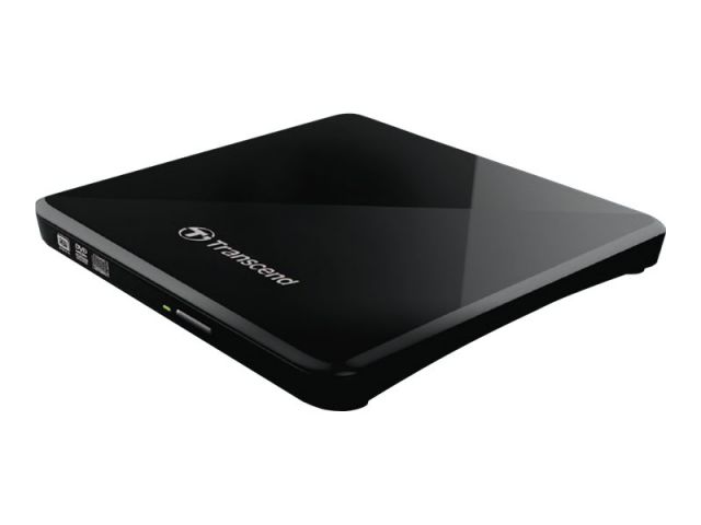Transcend Lector grabador 8X DVDS-K - TS8XDVDS-K - DVD±RW ±R DL / DVD-RAM - 8x- 8x- 5x - USB2.0 - externo - negro