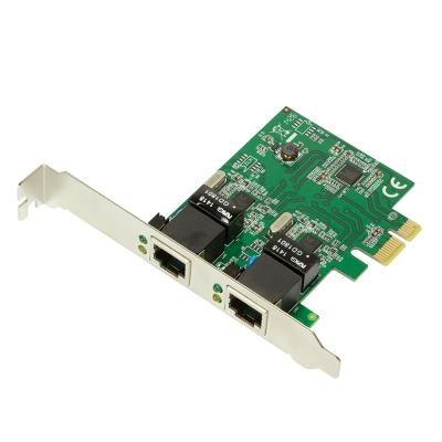 LogiLink Tarjeta PCI Express de 2 puertos Gigabit 10/100/1000Mbs - PC0075