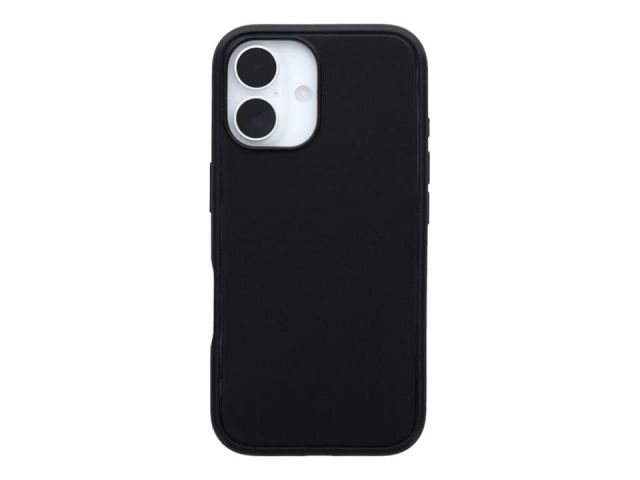 OtterBox Symmetry Series - Carcasa trasera para teléfono móvil - compatibilidad con MagSafe - negro - para Apple iPhone 16