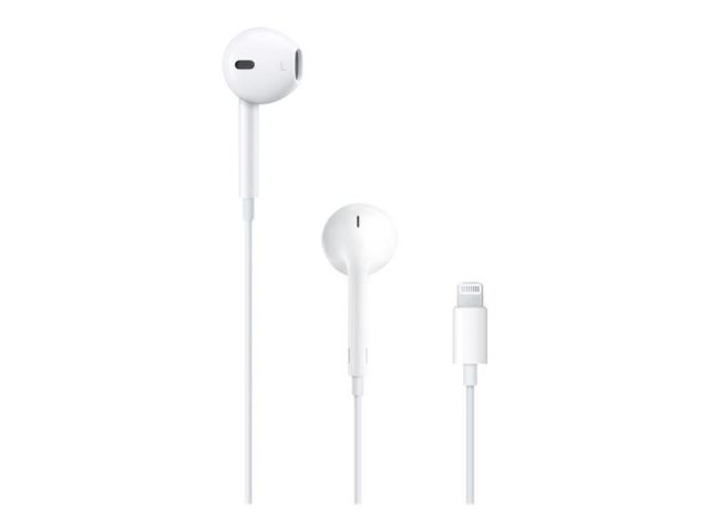 Apple auriculares-EarPods-MWTY3ZM/A-Apple EarPods-internos con micro-auriculares de oído-cableado-Lightning.
