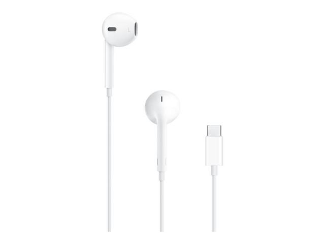 Apple auriculares EarPods-MYQY3ZM/A-Apple EarPods-internos con micro-auriculares de oído-cableado-USB-C