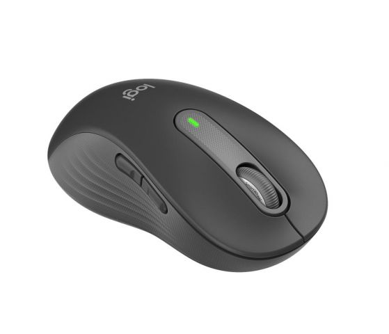 Logitech Raton 910-006239 - Signature M650 L - grande izquierdo -  óptico - 5 botones - inalámbrico - Bluetooth, 2.4 GHz - receptor de USB Logitech Logi Bolt - negro grafito