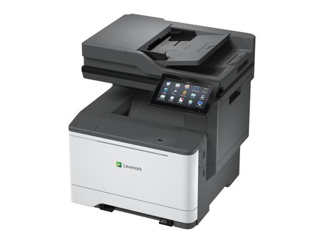 Lexmark Impresora multifunción - color - laser-CX635adwe- A4- material- hasta 39.5 ppm copiando- hasta 40 ppm impresión - 250 hojas - 33.6 Kbps - Gigabit LAN, Wi-Fi(ac), host USB 2.0, USB 2.0