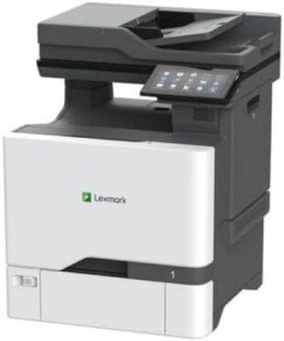 Lexmark Impresora multifunción - color - láser -CX730de- A4-material- hasta 39.5 ppm copiando-216x 356 mm- original  hasta 40 ppm impresión- 650 hojas - 33.6 Kbps - Gigabit LAN- USB 2.0- host USB 2.0