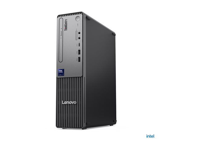 Lenovo ThinkCentre neo 50s Gen 6 - AI PC - SFF Core Ultra 5 225 hasta 4.9 GHz - RAM 16 GB - SSD 512GB - TCG Opal Encryption 2- NVMe - grabadora de DVD - Intel Graphics - Gigabit Ethernet - Win 11 Pro -monitor: ninguno - teclado: español - negro - Lenovo TopSeller - 1 año de asistencia de Lenovo in situ-