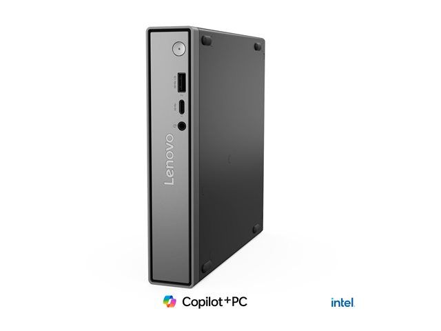 Lenovo ThinkCentre neo 50q Gen 6 - Copilot+ PC - pequeño Core Ultra 5 226V / hasta 4.5 GHz - RAM 16 GB -SSD 512 GB - TCG Opal Encryption 2, NVMe - Arc Graphics 130V - Gigabit Ethernet, Bluetooth 5.2, IEEE 802.11ax- Wi-Fi 6 - Win 11 Pro - monitor: ninguno - teclado: español - negro - Lenovo TopSeller - con 3 años de Onsite Support de Lenovo- 13HR004BSP-