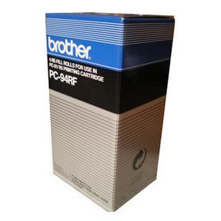 Brother cinta ribbon transfer PC94RF caja 4 rollos 500 paginas x rollo pra fax 900/950M/980M/1500M/1000P