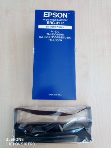 Epson cinta impresora ERC-31P S015231-C43S015369 M930-950