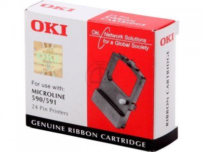 Oki cinta impresora 09002316 ML590-591