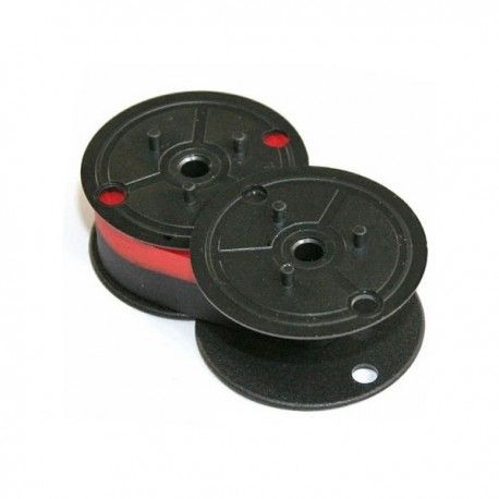Cinta registradora GR.51 / GR.24 nylón - negro/rojo - 13mm x 6m