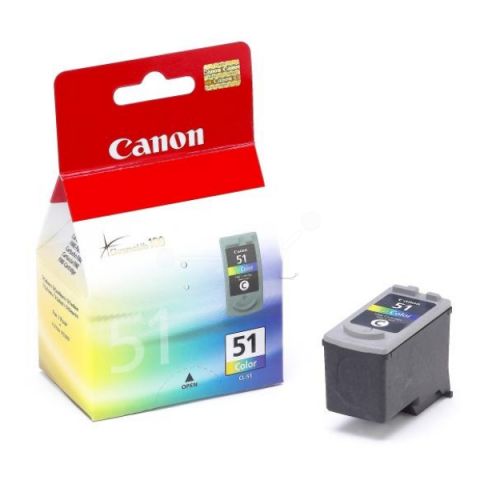 Canon cartucho de tinta tricolor CL51 0618B001Pixma iP2200-P150-170-450