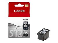 Canon cartucho de tinta negro PG512BK - 2969B009 - 401 páginas PIXMA -MP240-MP260-MP480