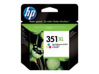 HP cartucho de tinta tricolor 351XL - CB338EE J5780 580páginas