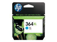 HP cartucho de tinta cyan 364XL - CB323EE - c5380/6380 750 páginas
