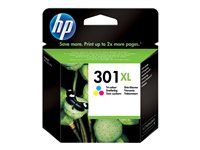 HP cartucho de tinta tricolor 301XL CH564EE 330 páginas