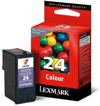 Lexmark cartucho de tinta color 24 18C1524E 190 páginas