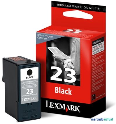 Lexmark cartucho de tinta negro 23 18C1523E 215 páginas