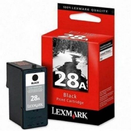 Lexmark cartucho de tinta negro 28 18C1528E 175 páginas