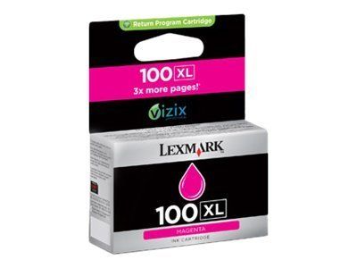 Lexmark cartucho de tinta magenta 100XL 14N1070E 600 páginas