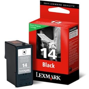 Lexmark cartucho de tinta negro 14 18C2090B 150 páginas