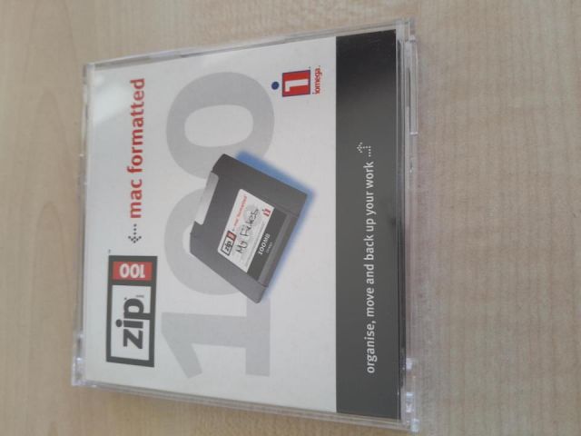 Iomega disco Zip 100Mb formato MAC pack de 3 unidades colores