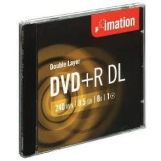 Imation DVD+R 8,5Gb DL doble capa, pack 5 unidades