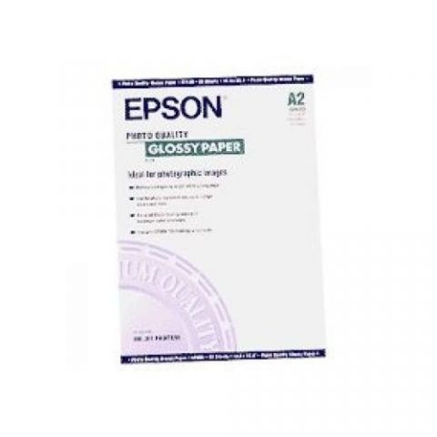Epson papel ink-jet S041123 A2 Glossy HQ - 141gr. - 20 hojas