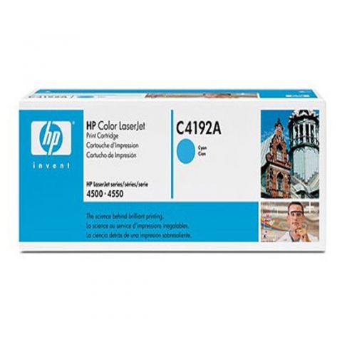 HP toner cyan C4192A 6.000 páginas para Color LaserJet 4500, 4500dn, 4500n, 4550, 4550DN, 4550HDN, 4550N