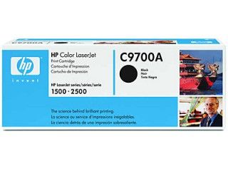 HP toner negro C9700A 5000 páginas LaserJet 1500, 2500, 2550, 2820, 2830, 2840,